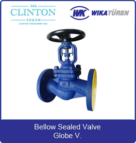Bellow Sealed Valve Globe V.